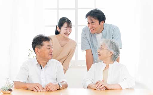親を支える世代とともに
